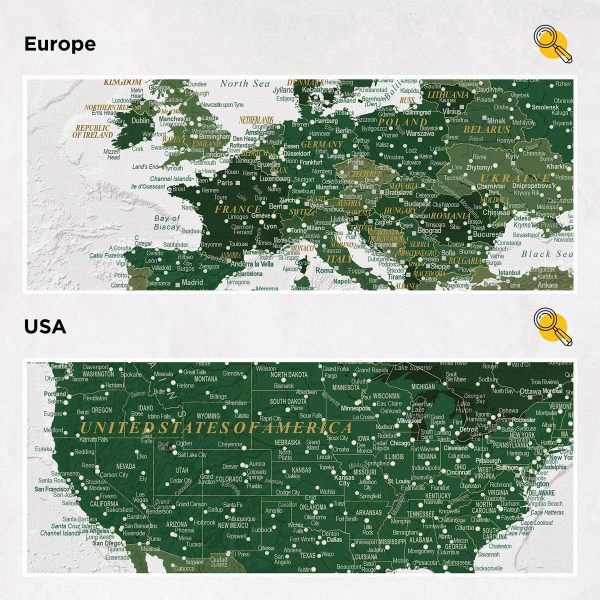 forest-green-world-map-with-cities 33p