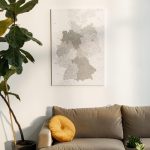 large germany wall art print poster grey 6de