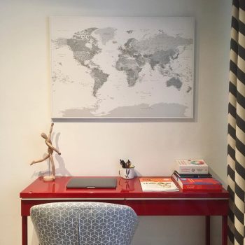 push-pin-world-map-customer-photo-grey-office-decor