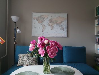 retro-push-pin-world-map-customer-photo-over-sofa-decor